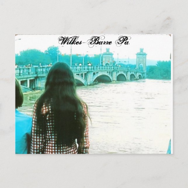 Wilkes-Barre Pa. Cartão Postal (Frente)