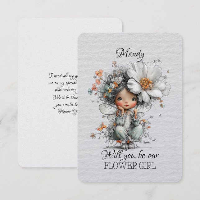 Will You Be My Flower Girl (Frente/Verso)
