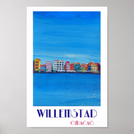 Willemstad Curacao - Poster