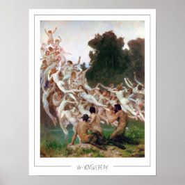 William-Adolphe Bouguereau Zedign Art Poster nº 13