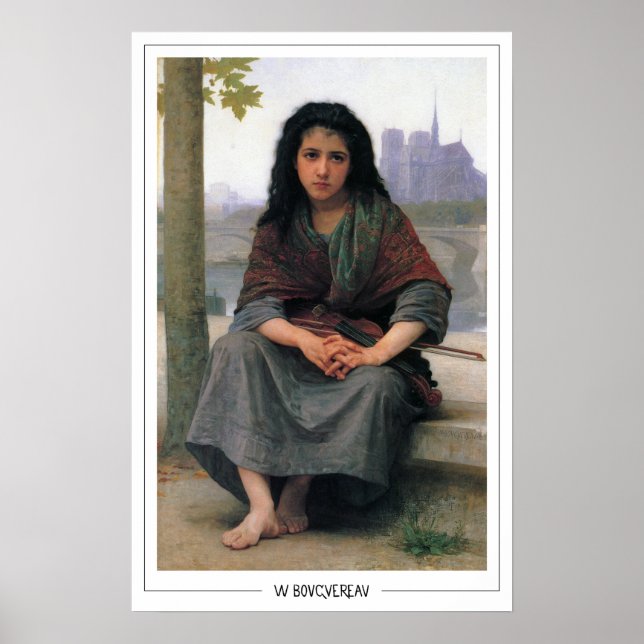 William-Adolphe Bouguereau Zedign Art Poster nº 14 (Frente)