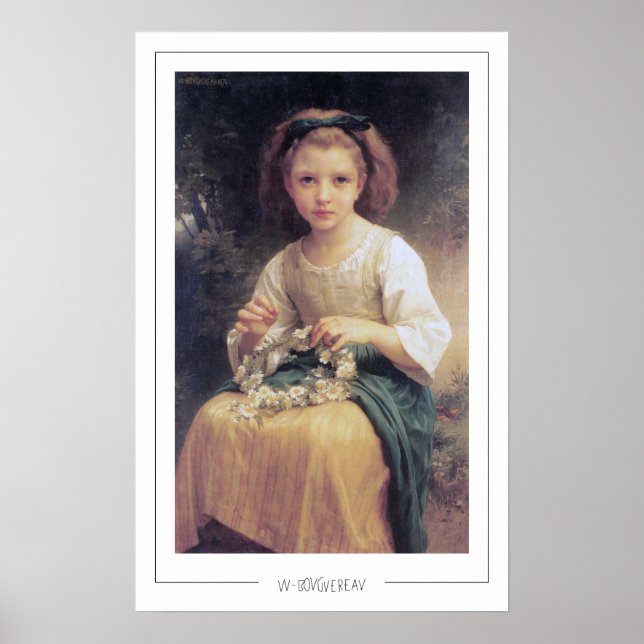 William-Adolphe Bouguereau Zedign Art Poster nº 34 (Frente)