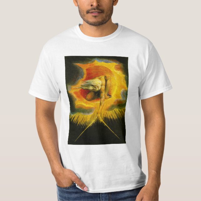 William Blake antigo do t-shirt dos dias (Frente)