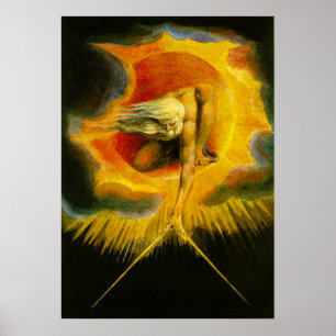 William Blake Antigo Poster dos Dias
