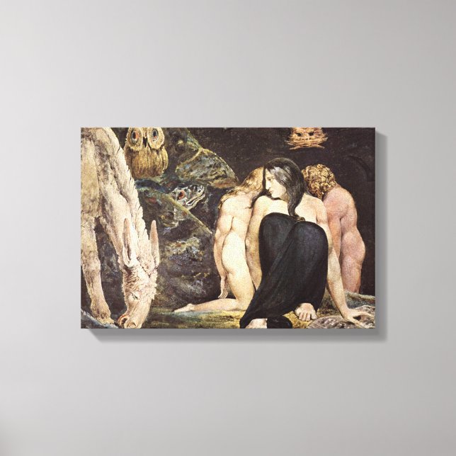 William Blake Hecate Canvas (Frente)