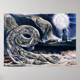 William Blake o poster do remoinho dos amantes