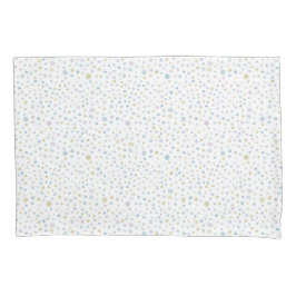 William Confetti Watercolor Dots Pillowcase
