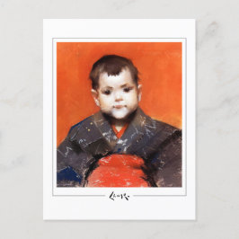 William Merritt Chase #219 - Cartão postal de arte