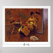 William Merritt Chase Zedign Art Poster #356