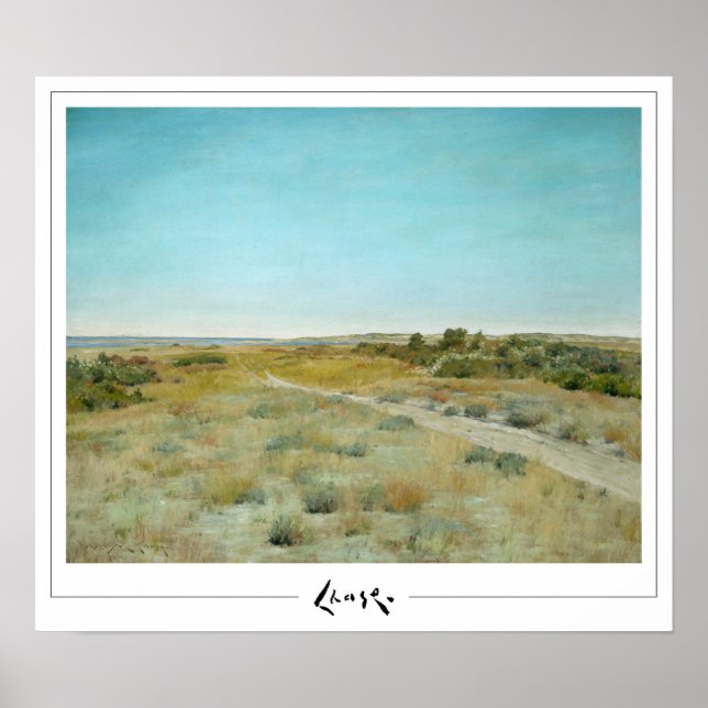 William Merritt Chase Zedign Art Poster nº 1 (Frente)