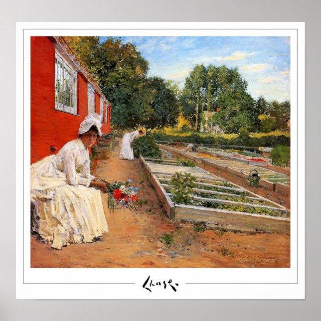 William Merritt Chase Zedign Art Poster nº 201 (Frente)