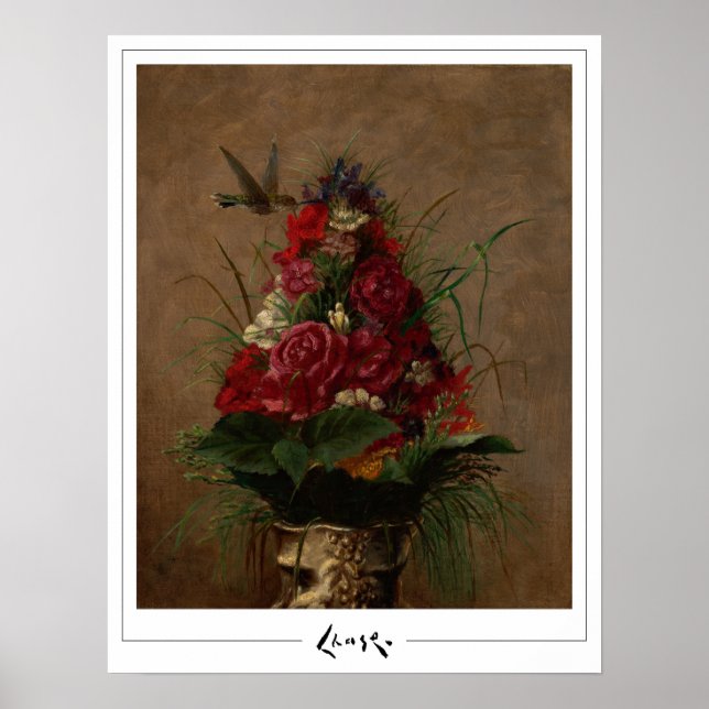 William Merritt Chase Zedign Art Poster nº 3 (Frente)