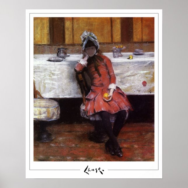 William Merritt Chase Zedign Art Poster nº 38 (Frente)