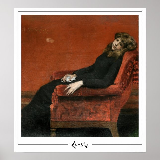 William Merritt Chase Zedign Art Poster nº 71 (Frente)