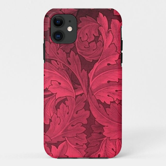 William Morris Acanthus - Capas de iphone de padrõ (Verso)