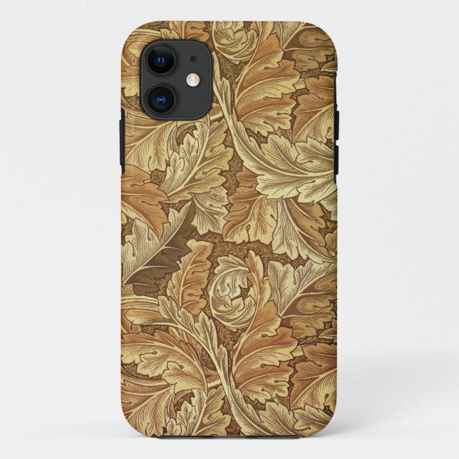 William Morris Acanthus - Capas de iphone de padrõ (Verso)