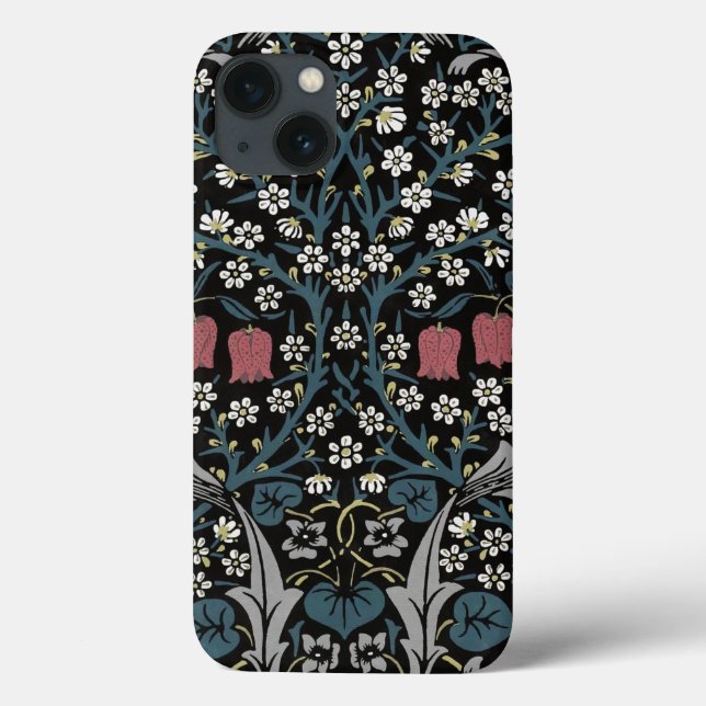 William Morris Blackthorn Floral Art Nouveau (Verso)
