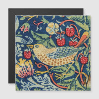 William Morris - Cartão Magnético Strawberry Thief