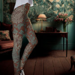 William Morris Chrysanthemum Pattern Leggings<br><div class="desc">William Morris Chrysanthemum, Design de Padrão de Vintage. William Morris era um designer de têxteis inglês, artista, escritor e socialista associado à Irmandade Pré-Raphaelita e ao Movimento de Artes e Artesanatos Britânicos. Ele fundou uma empresa de design em parceria com o artista Edward Burne-Jones, e o poeta e artista Dante...</div>