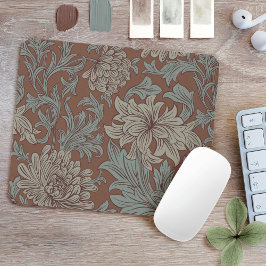 William Morris Chrysanthemum Patterum Mouse Pad