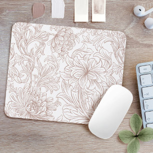 William Morris Chrysanthemum Patterum Mouse Pad