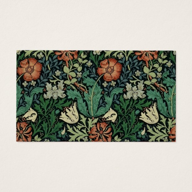 William Morris Compton Floral Art Nouveau Pattern (Frente)