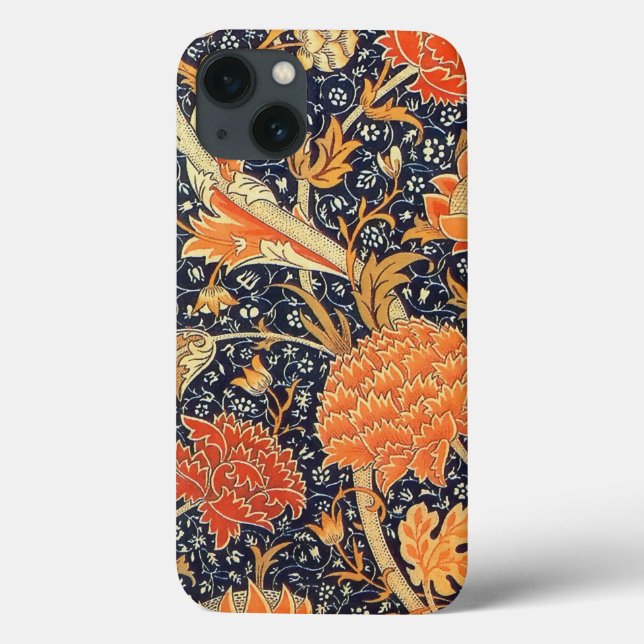 William Morris Cray Floral Art Nouveau Pattern (Verso)