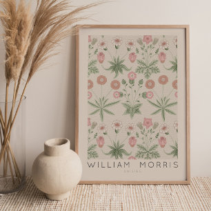William Morris Daisies Wall Art Impressão