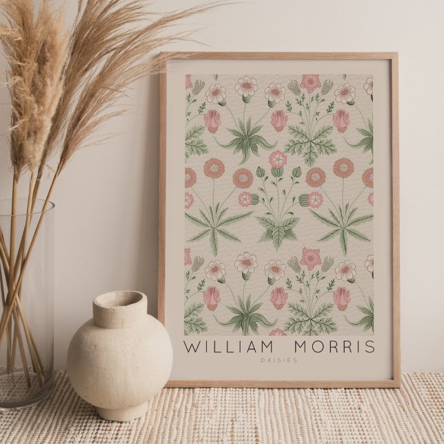 William Morris Daisies Wall Art Impressão (Criador carregado)