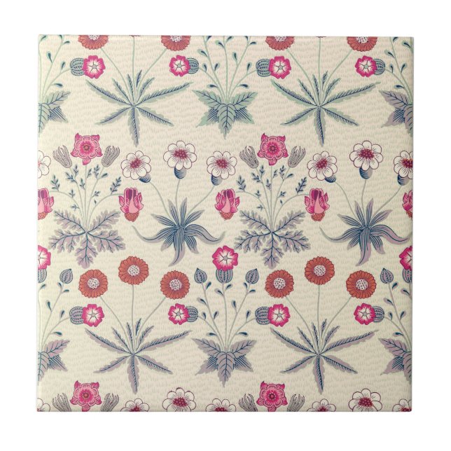 WILLIAM MORRIS "DAISY" AZULEJO CERÂMICO (Frente)