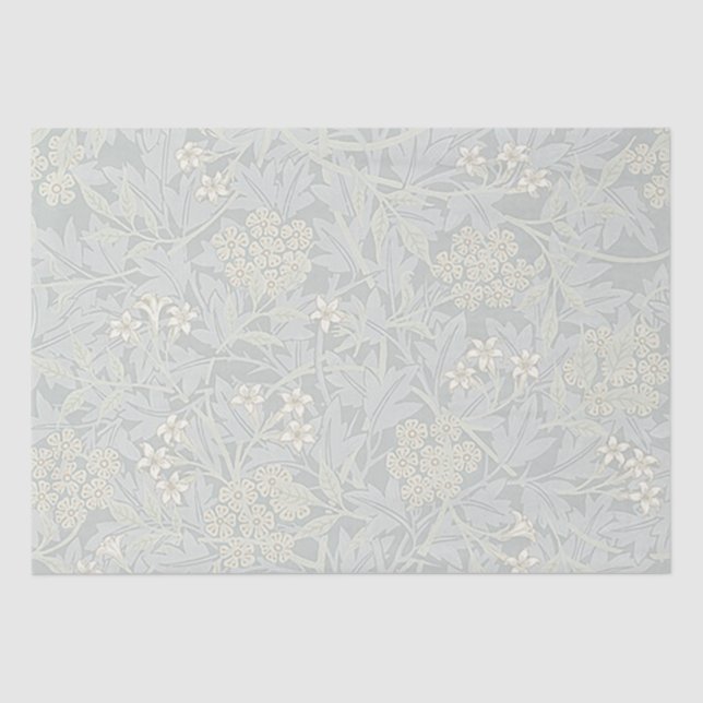William Morris Desbotou Papel Tecidual Jasmine (Frente )