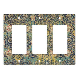 William Morris Floral Padrão Dourado Turquoise Ver