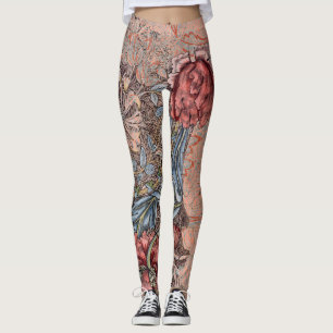 William Morris FLORAL PATTERN Leggings