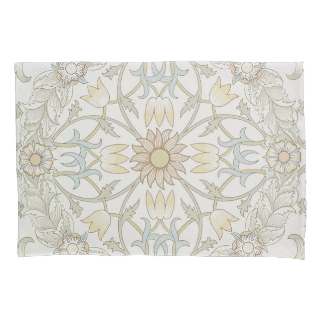William Morris Floral Pillowcases (Frente-Esquerda)
