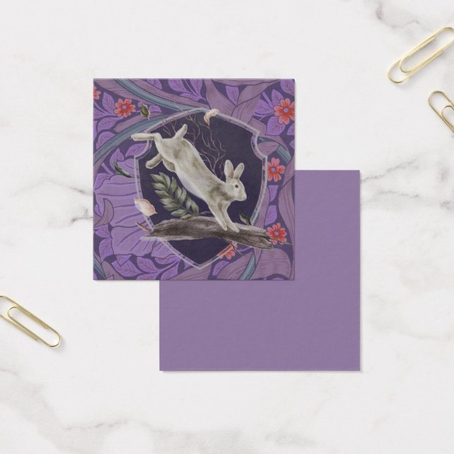 William Morris Forest Rabbit Floral Art Nouveau (Escritótio)