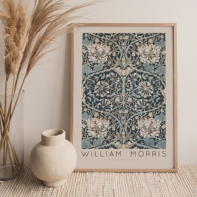 William Morris Honeysuckle Wall Art Impressão (Criador carregado)