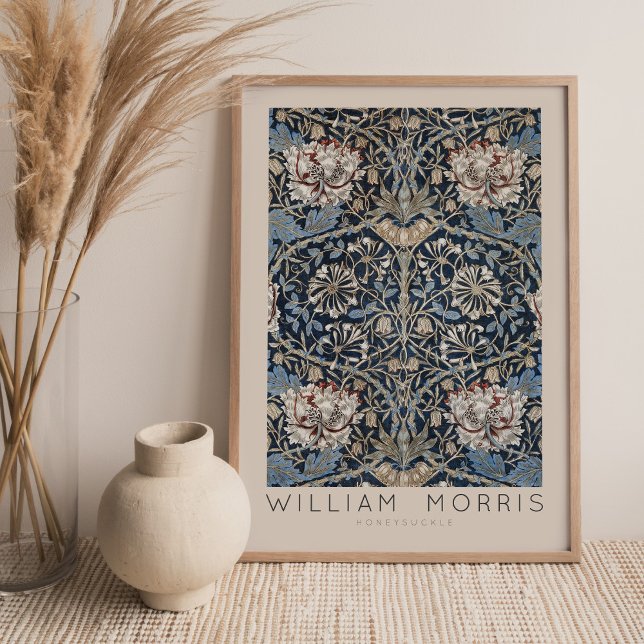 William Morris Honeysuckle Wall Art Impressão (Criador carregado)