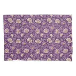 William Morris Inspirou Padrão Floral Roxo