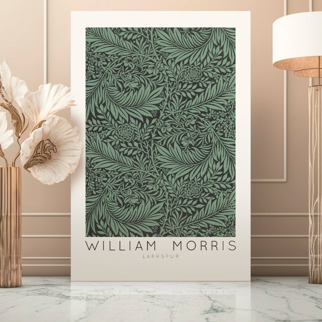 William Morris Larkspur Wall Art Impressão (Criador carregado)