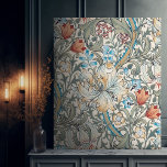 William Morris Lily Vintage Pattern Canvas Impress<br><div class="desc">William Morris Lily Floral Vintage Art Wallpaper Design William Morris foi um designer de têxteis, artista, escritor e socialista inglês associado à Irmandade Pré-Raphaelita e ao Movimento de Artes e Artesanatos Britânicos. Ele fundou uma empresa de design em parceria com o artista Edward Burne-Jones, e o poeta e artista Dante...</div>