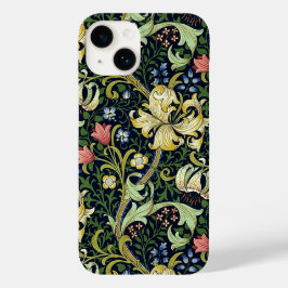 William Morris Ouro Lily Floral Patterno