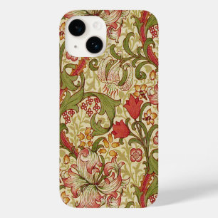 William Morris Ouro Lily Floral Patterno