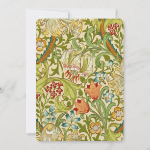 William Morris Ouro Lily Vintage Pré-Raphaelite