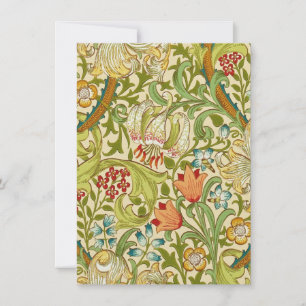 William Morris Ouro Lily Vintage Pré-Raphaelite