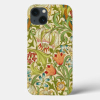 William Morris Ouro Lily Vintage Pré-Raphaelite