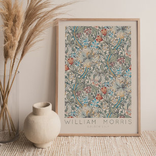 William Morris Ouro Lily Wall Art Impressão