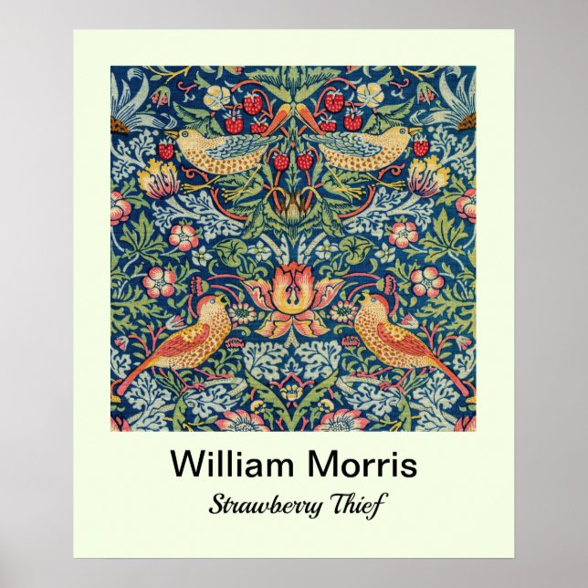 William Morris - Poster de Thief de Morango (Frente)