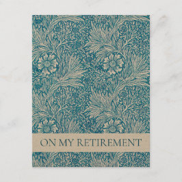 WILLIAM MORRIS RETIREMENT CONVITE DE FESTAS