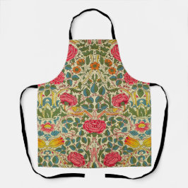 William Morris Rosa Floral Chintz Rosa