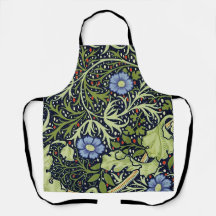 William Morris Seaweed Flor Antiquado